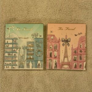 Too Faced Limited Edition Holiday Parisian Dream Makeup Palette Duo